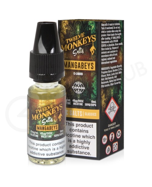 Mangabeys Nic Salt E-Liquid by Twelve Monkeys