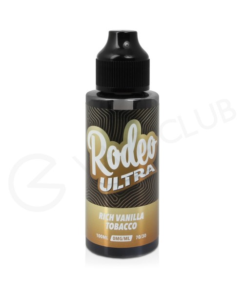 Rich Vanilla Tobacco Shortfill E-Liquid by Rodeo U...