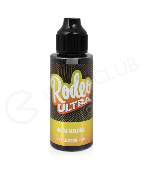 Mega Melons Shortfill E-Liquid by Rodeo Ultra 100m...