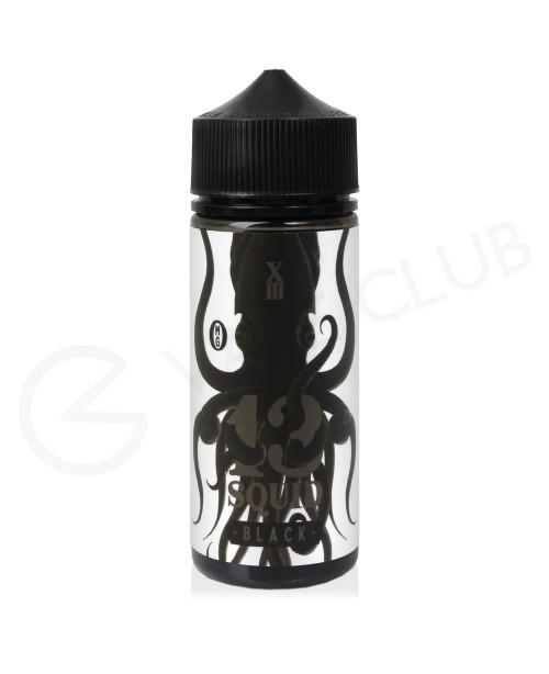 Black Shortfill E-Liquid by 13 Squid 100ml