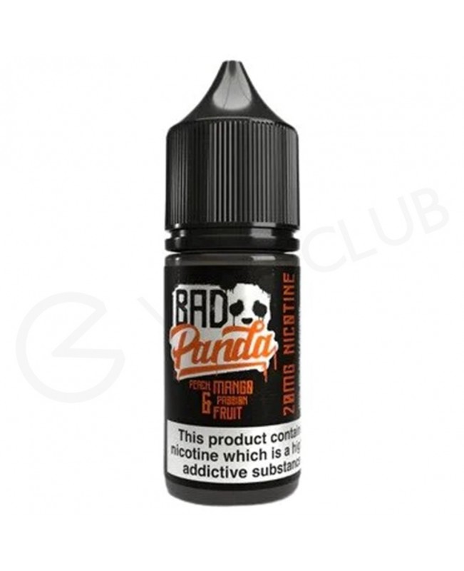 Peach, Mango & Passion Fruit Nic Salt E-Liquid by Bad Panda