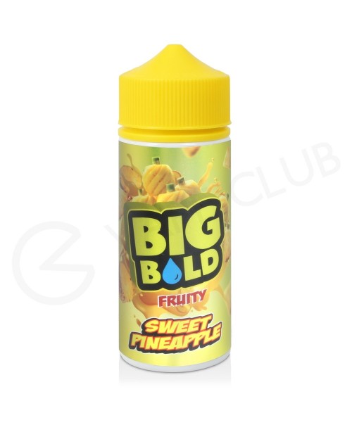 Sweet Pineapple Shortfill E-Liquid by Big Bold 100...