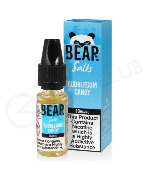 Bubblegum Candy Nic Salt E-Liquid by Bear Salts