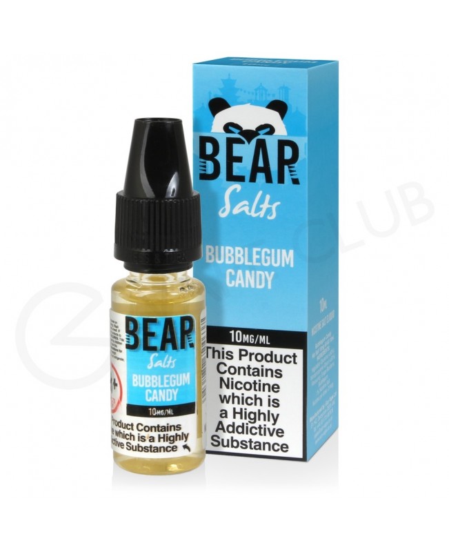 Bubblegum Candy Nic Salt E-Liquid by Bear Salts