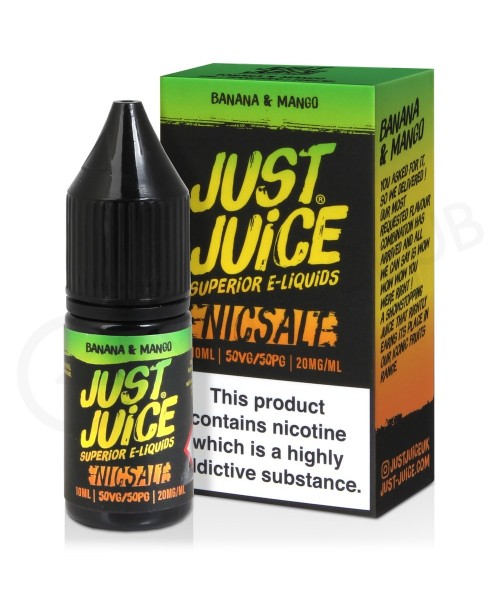 Banana & Mango Nic Salt E-Liquid by Just Juice