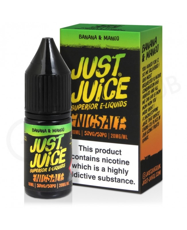 Banana & Mango Nic Salt E-Liquid by Just Juice
