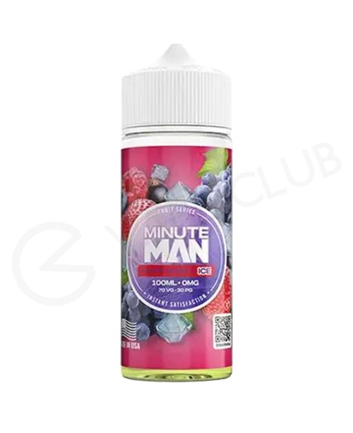 Grape Berries Ice Shortfill E-Liquid by Minute Man...