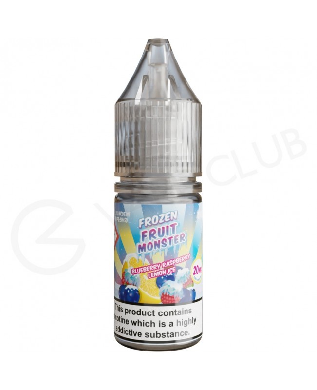 Blueberry Raspberry Lemon Ice Nic Salt E-Liquid by Frozen Fruit Monster