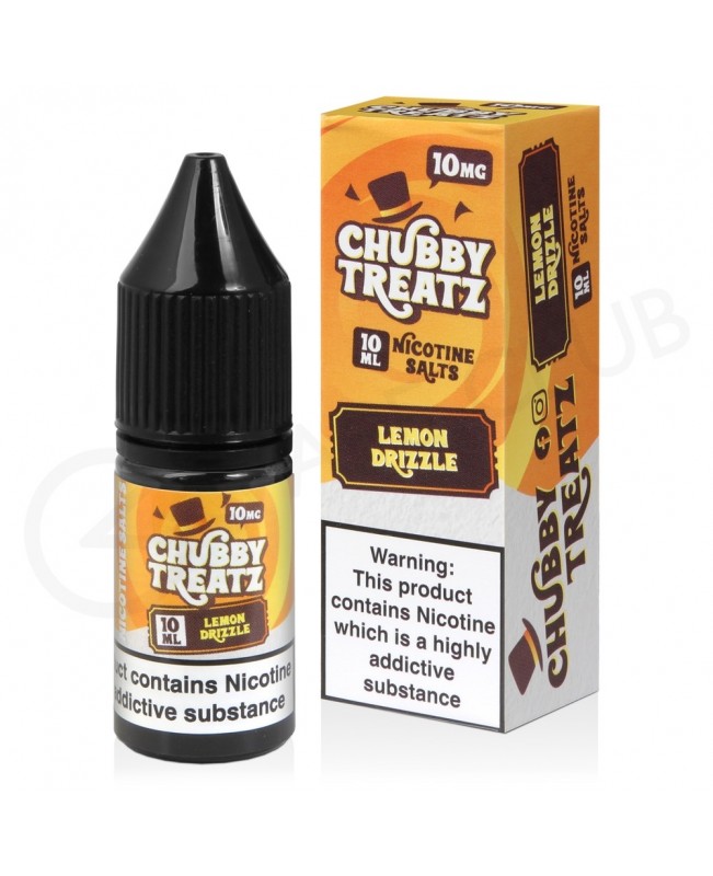 Lemon Drizzle Nic Salt E-Liquid by Chubby Treatz