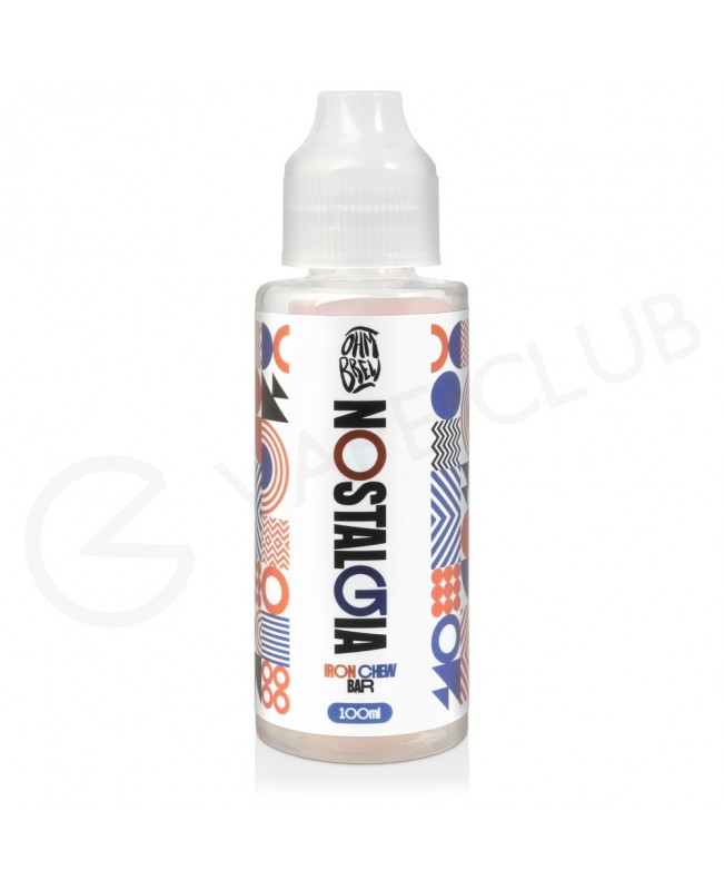 Iron Chew Bar Shortfill E-Liquid by Nostalgia 100ml
