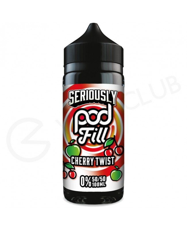 Cherry Twist Shortfill E-Liquid by Seriously Pod Fill 100ml