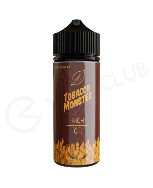 Rich Tobacco Shortfill E-Liquid by Tobacco Monster...
