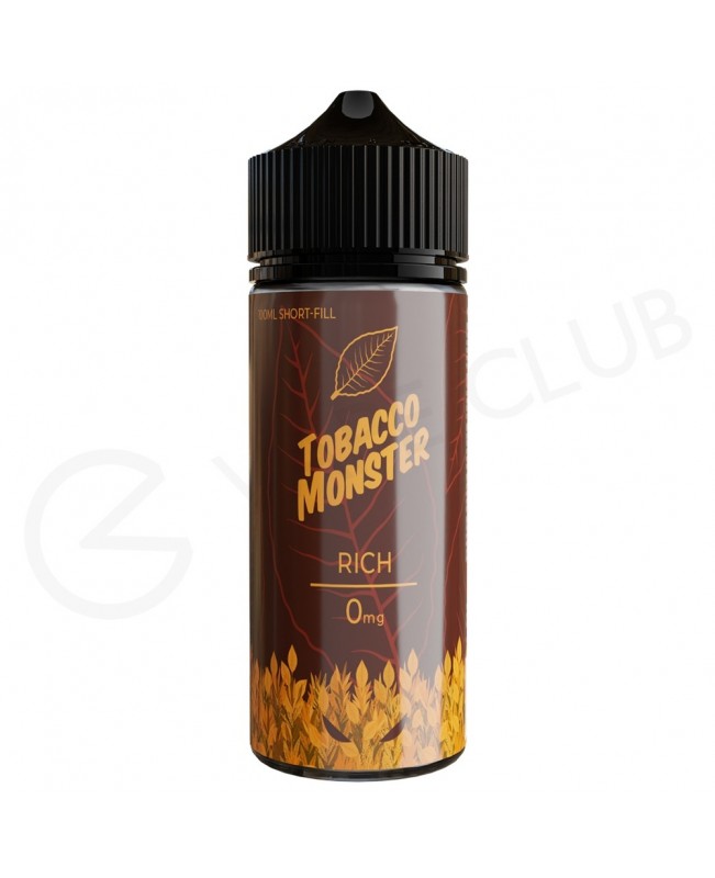 Rich Tobacco Shortfill E-Liquid by Tobacco Monster 100ml
