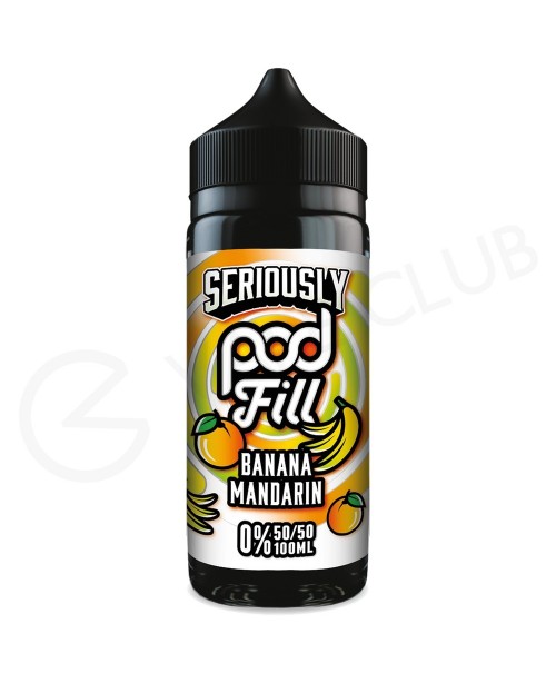 Banana Mandarin Shortfill E-Liquid by Seriously Po...