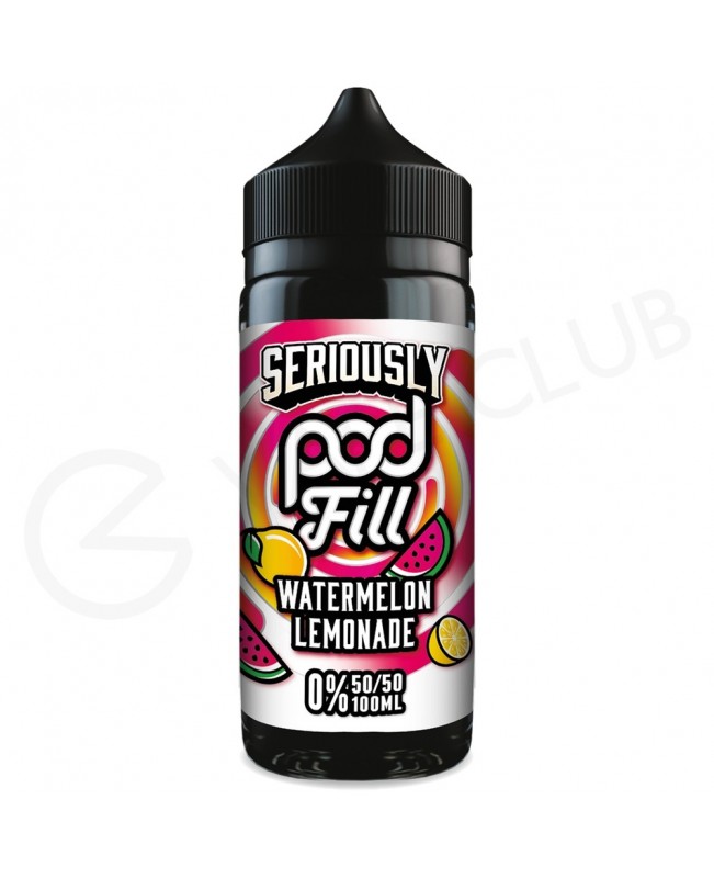 Watermelon Lemonade Shortfill E-Liquid by Seriously Pod Fill 100ml