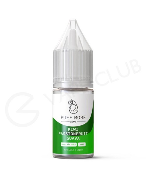 Kiwi Passionfruit Guava Nic Salt E-Liquid by Puff ...