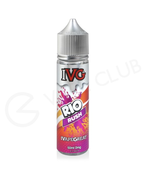 Rio Rush Shortfill E-Liquid by IVG Drinks 50ml