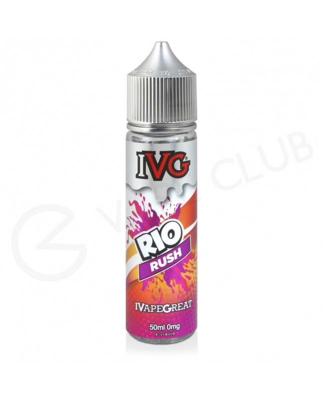 Rio Rush Shortfill E-Liquid by IVG Drinks 50ml