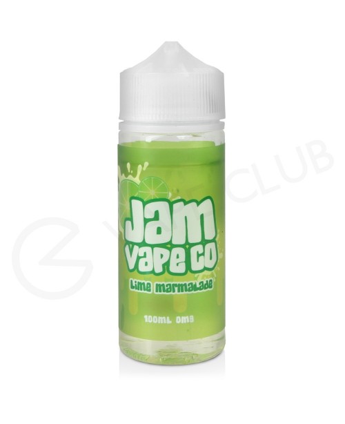 Lime Marmalade Shortfill E-Liquid by Jam Vape Co. ...