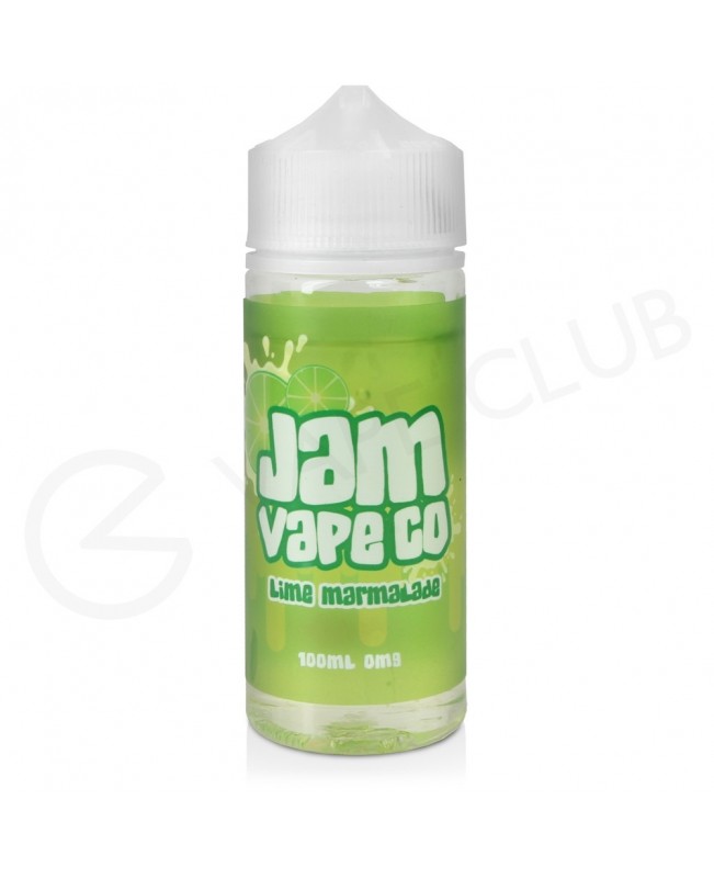 Lime Marmalade Shortfill E-Liquid by Jam Vape Co. 100ml