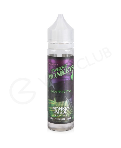 Matata Shortfill E-liquid by Twelve Monkeys 50ml