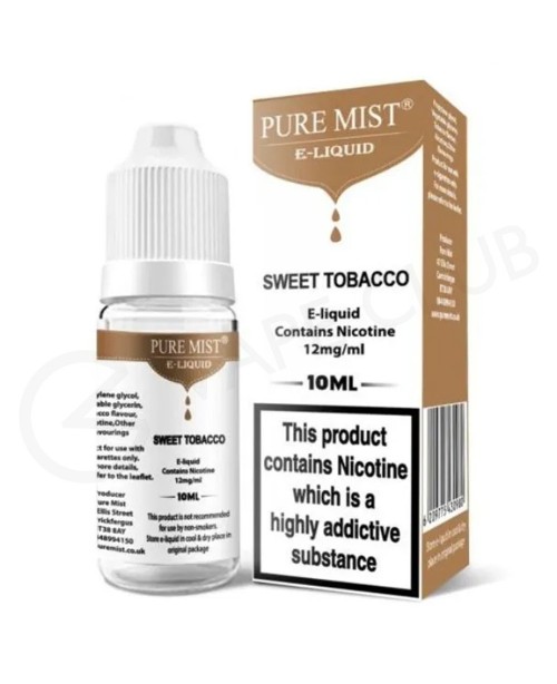 Sweet Tobacco E-Liquid by Pure Mist