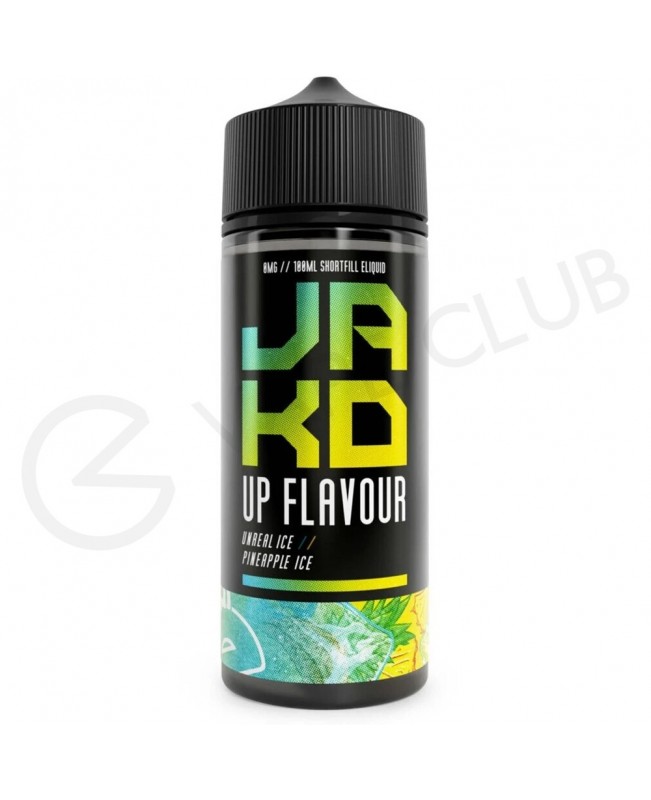 Pineapple Ice Shortfill E-Liquid by Jak'd 100ml