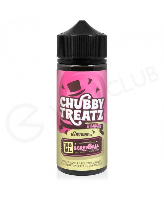Screwball Shortfill E-Liquid by Chubby Treatz 100ml