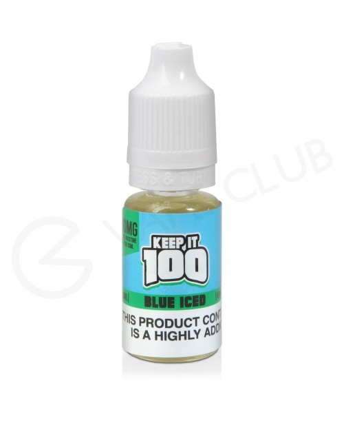 Blue Iced Nic Salt E-Liquid by Keep It 100 Salts