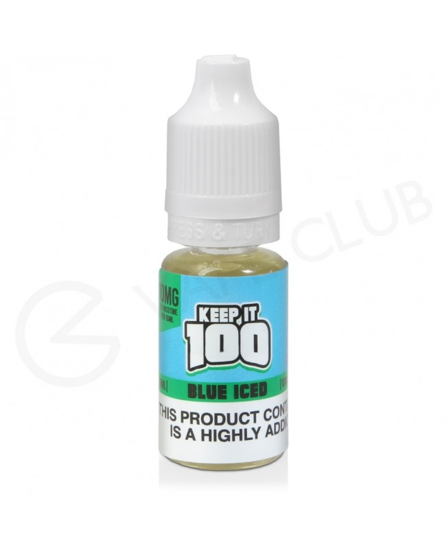 Blue Iced Nic Salt E-Liquid by Keep It 100 Salts