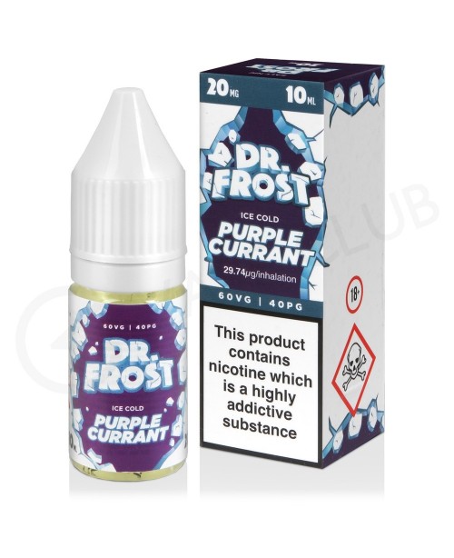 Purple Currant Nic Salt E-Liquid by Dr Frost
