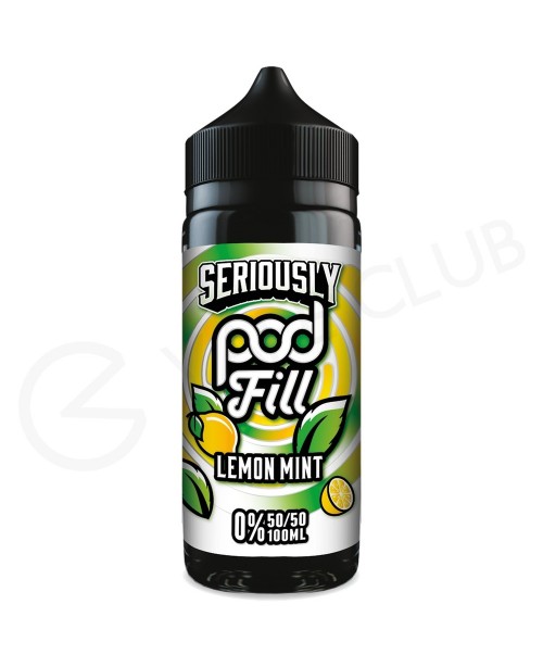 Lemon Mint Shortfill E-Liquid by Seriously Pod Fil...