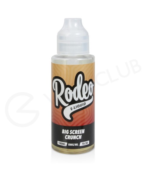 Big Screen Crunch Shortfill E-liquid by Rodeo 100m...