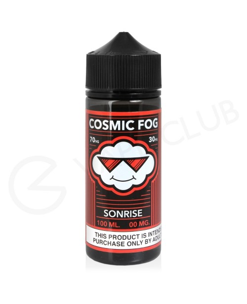 Sonrise Shortfill E-Liquid by Cosmic Fog 100ml