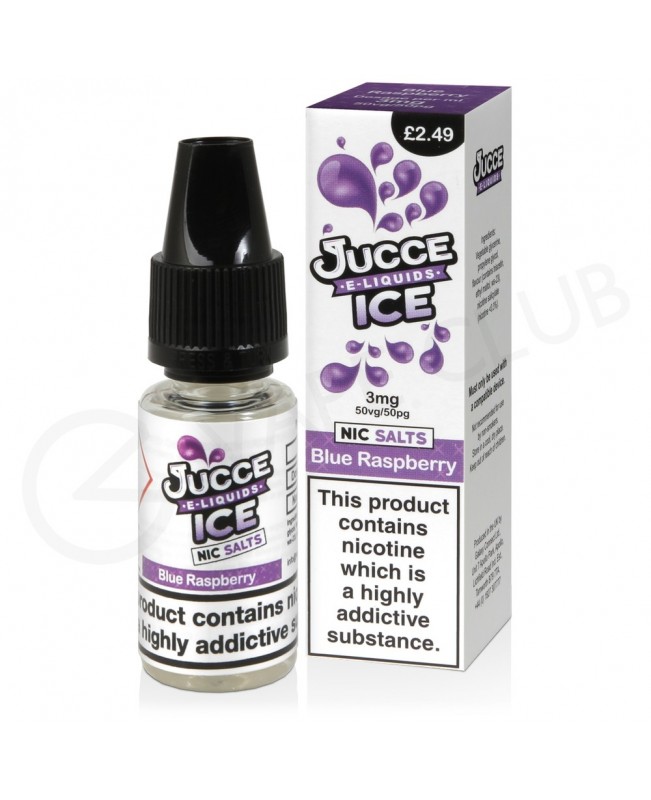 Blue Raspberry Nic Salt E-Liquid by Jucce Ice