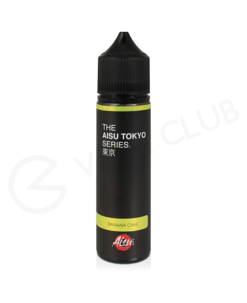 Banana Cake Shortfill E-Liquid by Aisu Tokyo 50ml