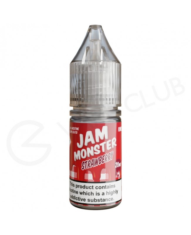 Strawberry Jam Nic Salt E-Liquid by Jam Monster