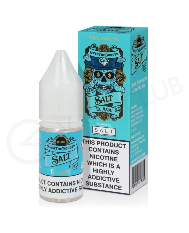 El Azul Nic Salt E-Liquid by Over the Border