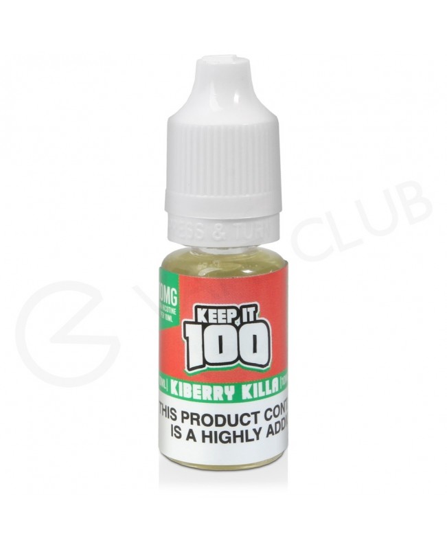 Kiberry Killa Nic Salt E-Liquid by Keep It 100 Salts