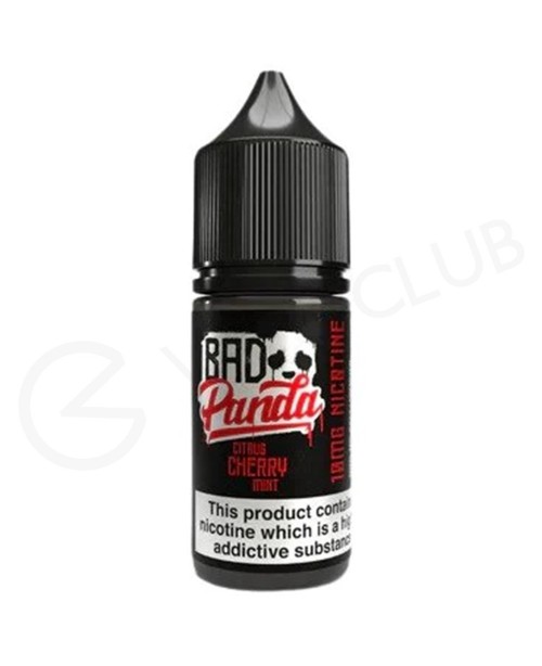 Citrus Cherry Mint Nic Salt E-Liquid by Bad Panda