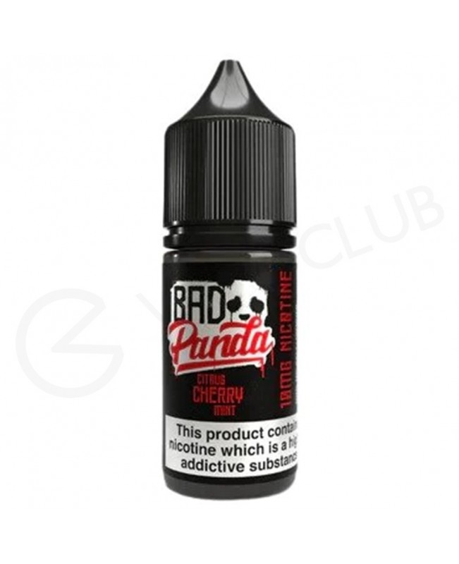 Citrus Cherry Mint Nic Salt E-Liquid by Bad Panda