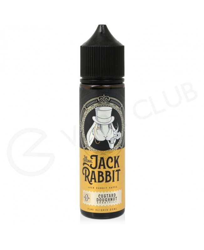 Custard Doughnut Shortfill E-Liquid by Jack Rabbit 50ml