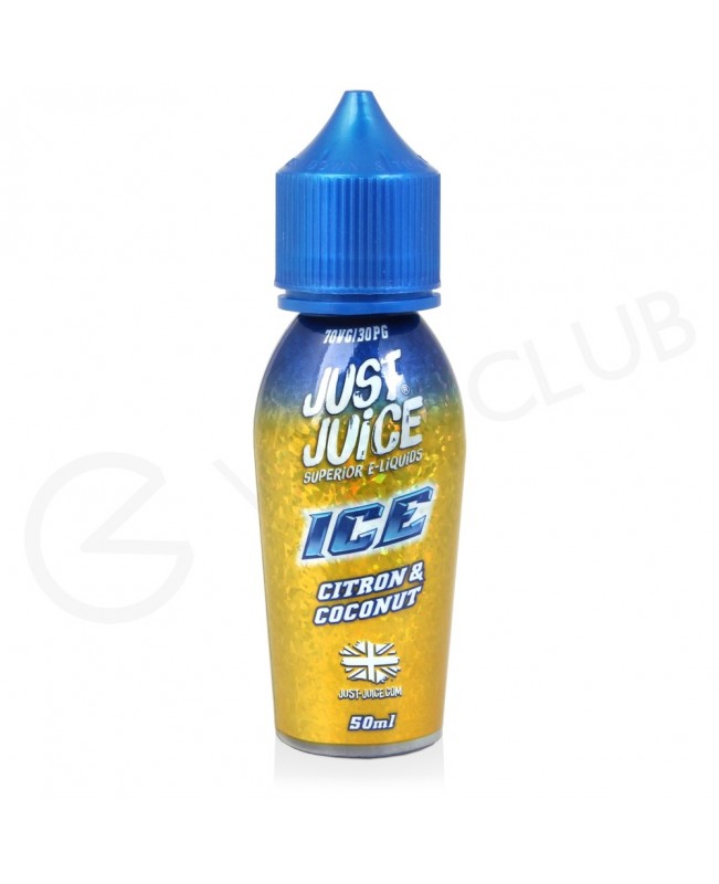 Citron & Coconut Shortfill E-Liquid by Just Juice Ice 50ml