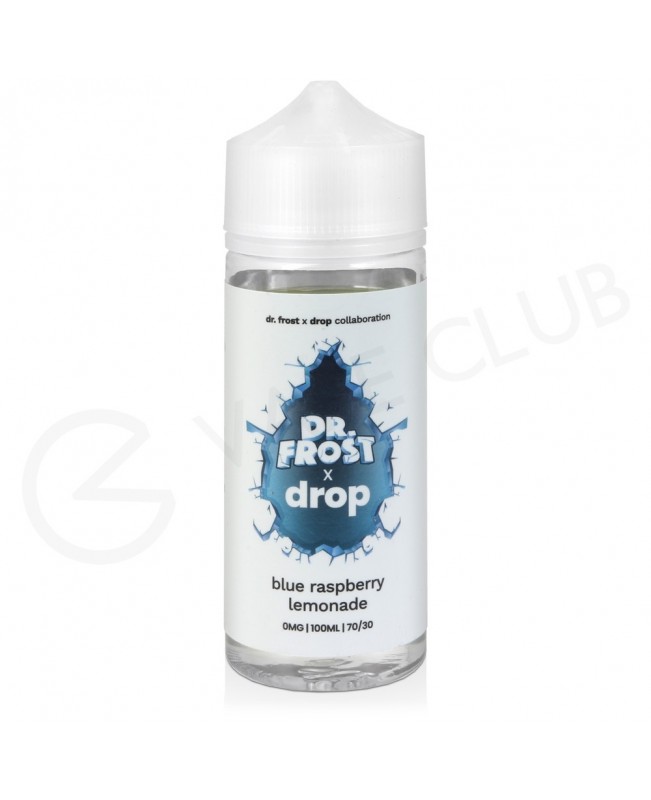 Blue Raspberry Lemonade Shortfill E-Liquid by Dr Frost x Drop 100ml