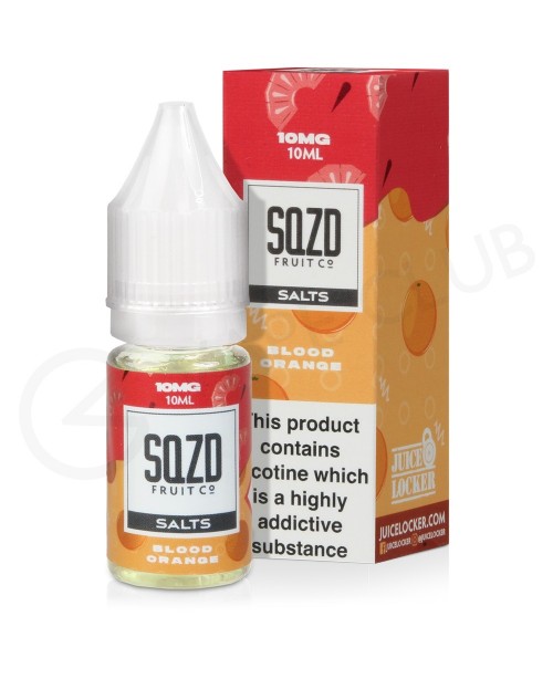 Blood Orange Nic Salt E-Liiquid by SQZD
