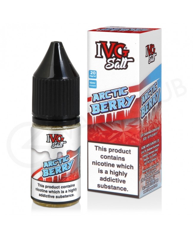 Arctic Berry Nic Salt E-Liquid by IVG Sub Zero Range
