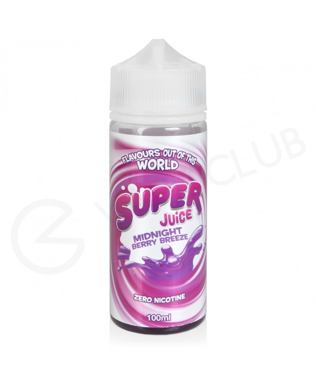 Midnight Berry Breeze Shortfill E-Liquid by Super Juice 100ml