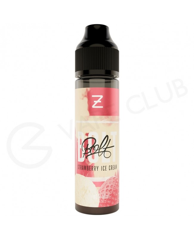 Strawberry Ice Cream Shortfill E-Liquid by Bolt 50ml Strawberry Ice Cream Shortfill E-Liquid by Bolt 50ml