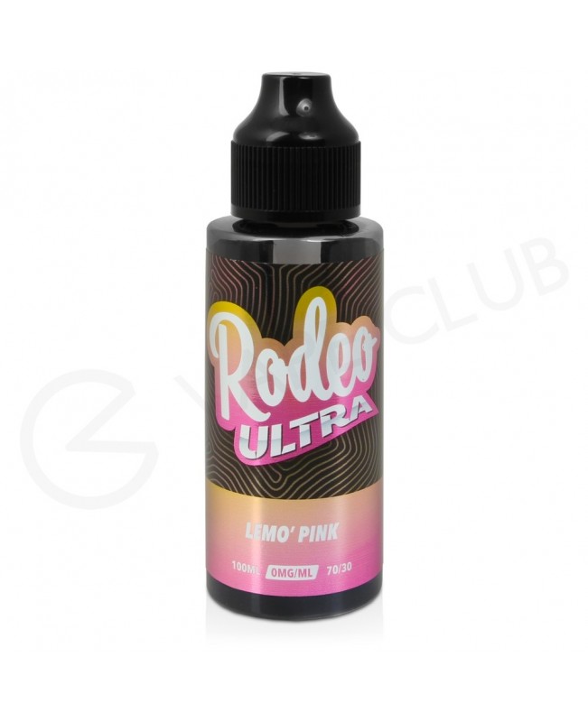 Lemo'Pink Shortfill E-Liquid by Rodeo Ultra 100ml