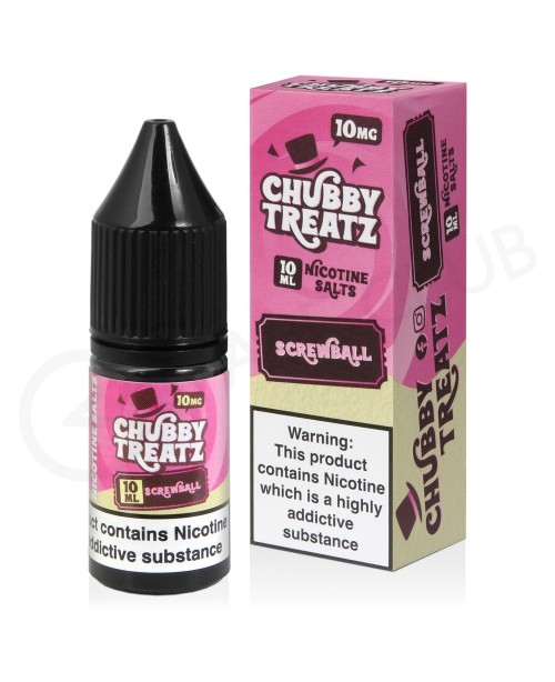 Screwball Nic Salt E-Liquid by Chubby Treatz